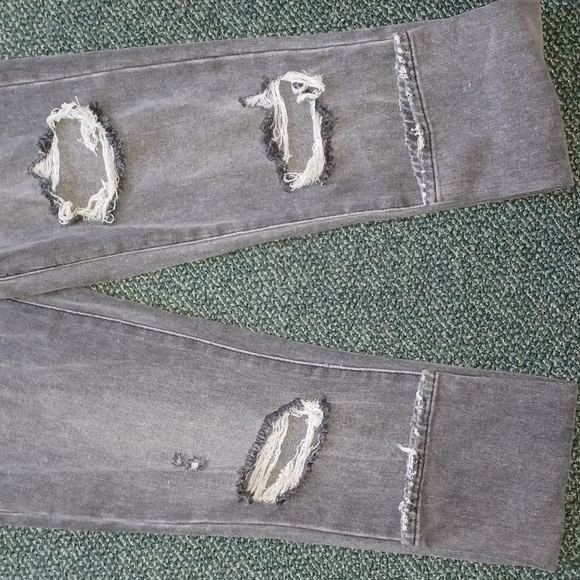 PacSun Los Angeles Faded Black Ripped Mom Jean Size 23 distressed new with tags - Picture 17 of 17